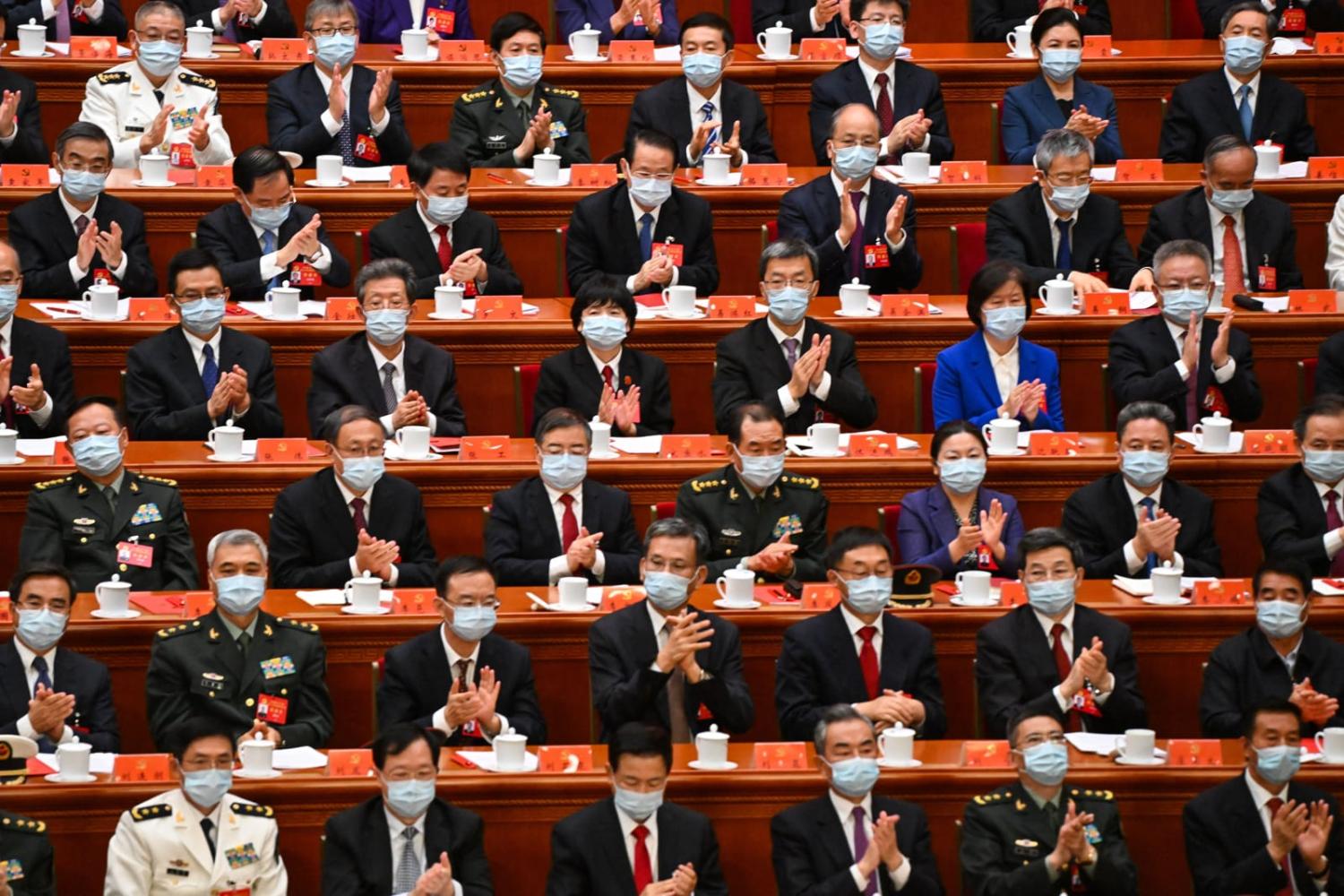 Other east Asian systems also have fewer women in their ranks than many Western countries, but none are as bad as China (Noel Celis/AFP via Getty Images)