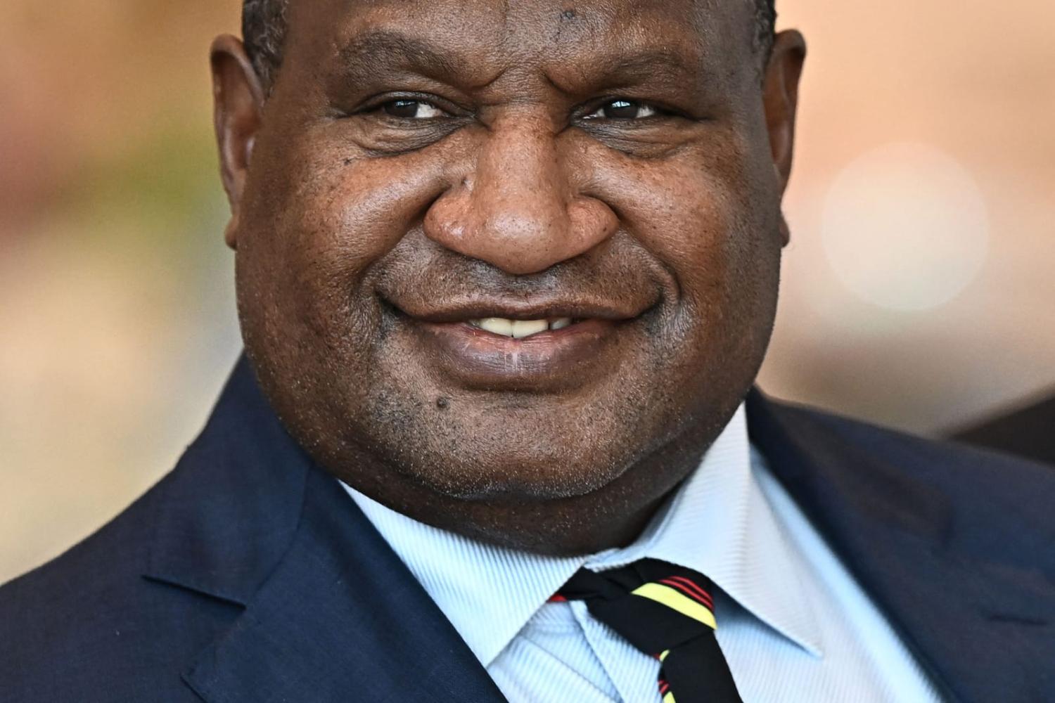 Papua New Guinea’s Prime Minister James Marape has pledged a new Independent Commission Against Corruption will prosecute any misuse of constituency development funds (Lillian Suwanrumpha/AFP via Getty Images)