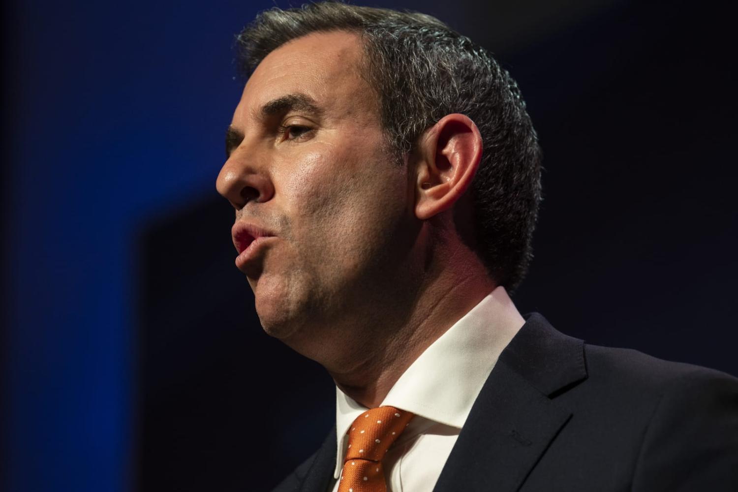 Treasurer Jim Chalmers takes aim at a Washington Consensus which has since moved on (Martin Ollman/Getty Images)