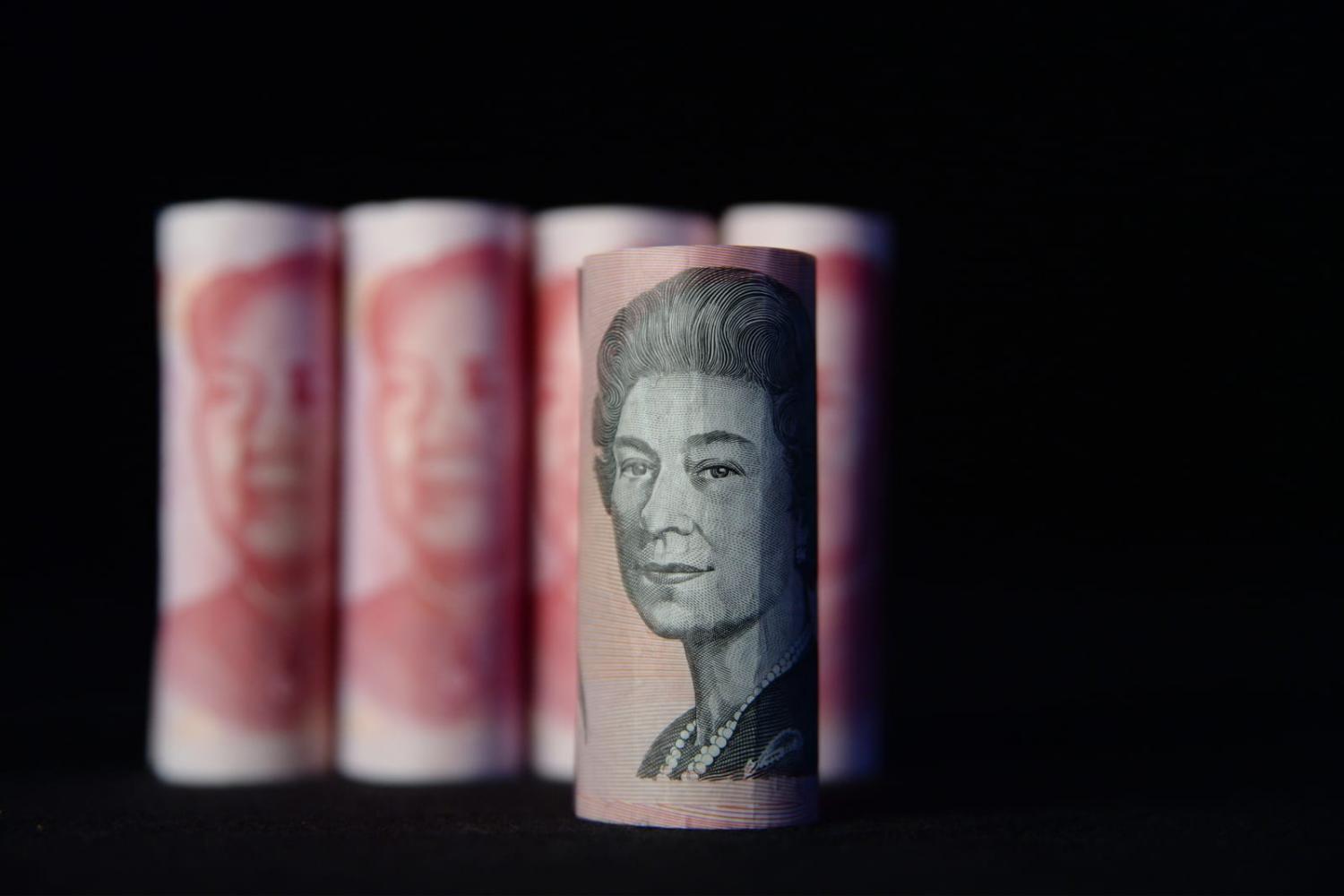 Asian ultimate risk exposure is only about 17 per cent of the Australian banks’ total international risk (Carla Gottgens/Bloomberg via Getty Images)