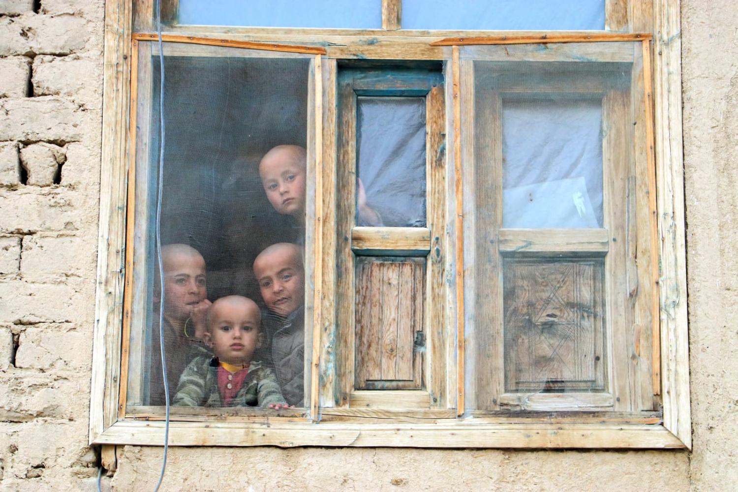 The latest reports indicate two-thirds of the country’s population are in need of assistance: Yaftal Sufla district, Badakhshan province, last month (Omer Abrar/AFP via Getty Images)