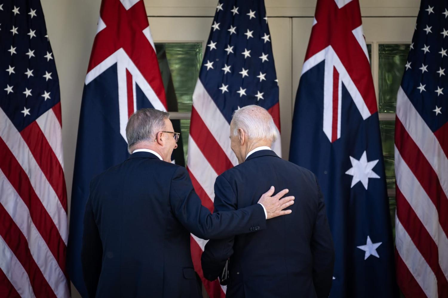 Reliability lends itself to greater levels of interpersonal trust between American and Australian leaders, yet there is room for Australia to be visible beyond a generic junior partner and stalwart ally (Drew Angerer/Getty Images)