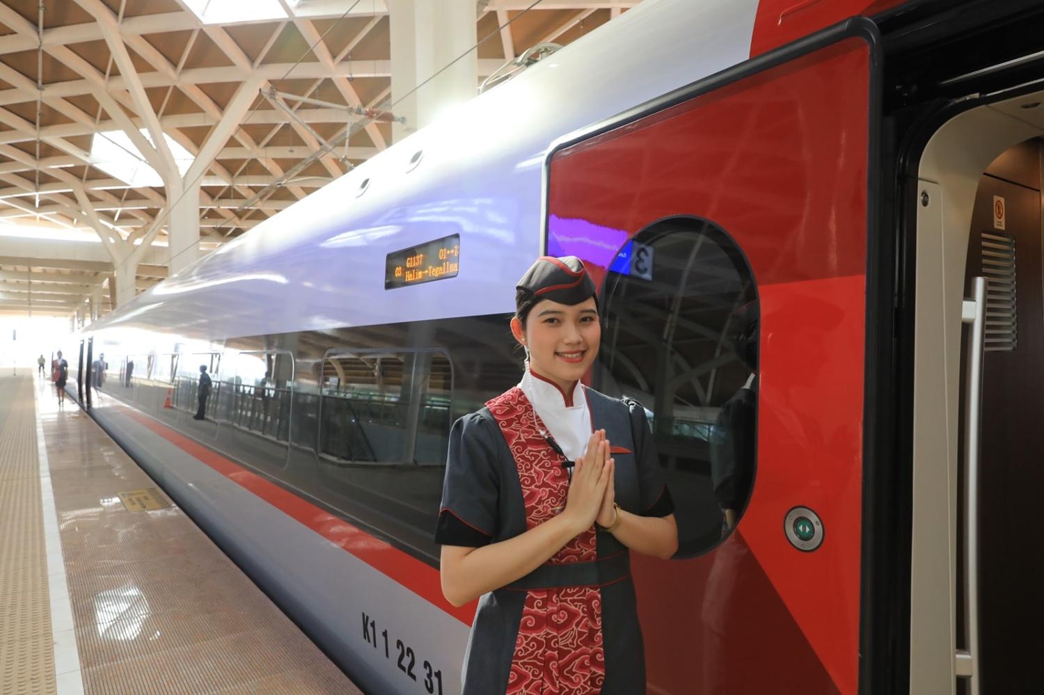 The Jakarta-Bandung high-speed railway was jointly built by China and Indonesia (Li Zhiquan/China News Service/VCG via Getty Images)