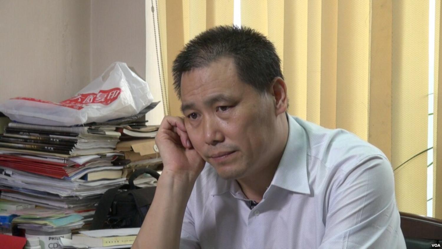 Silenced: Lawyer Pu Zhiqiang (Photo courtesy Flickr user Global Panorama)