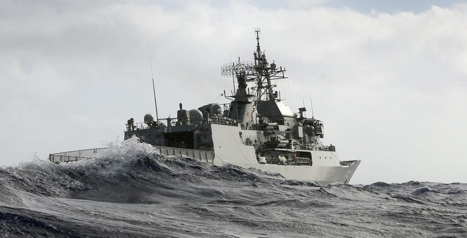 HMAS Toowoomba (James Whittle/Defence Department)