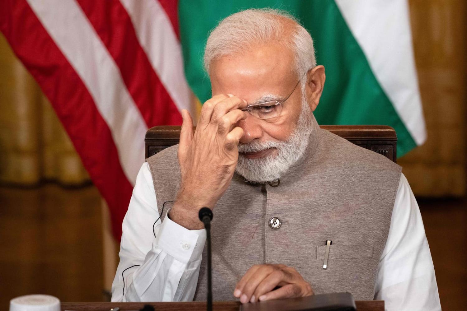 Despite having known of the alleged plot, the White House didn’t cancel upcoming high-level engagements with New Delhi (Brendan Smialowski/AFP via Getty Images)