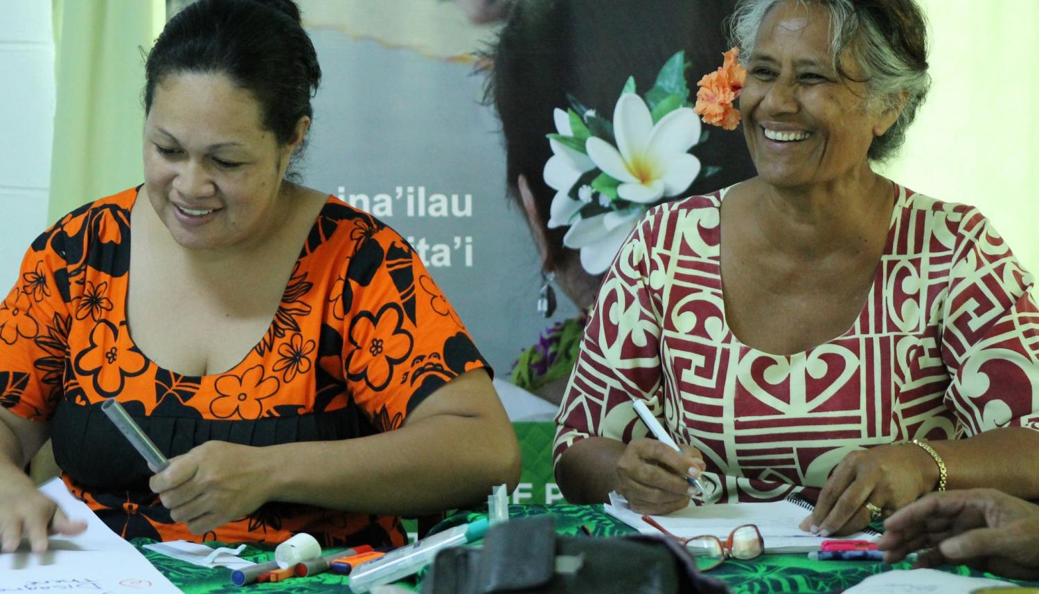 Community outreach training in Samoa (Photo: UN Women Asia and the Pacific/Flickr)
