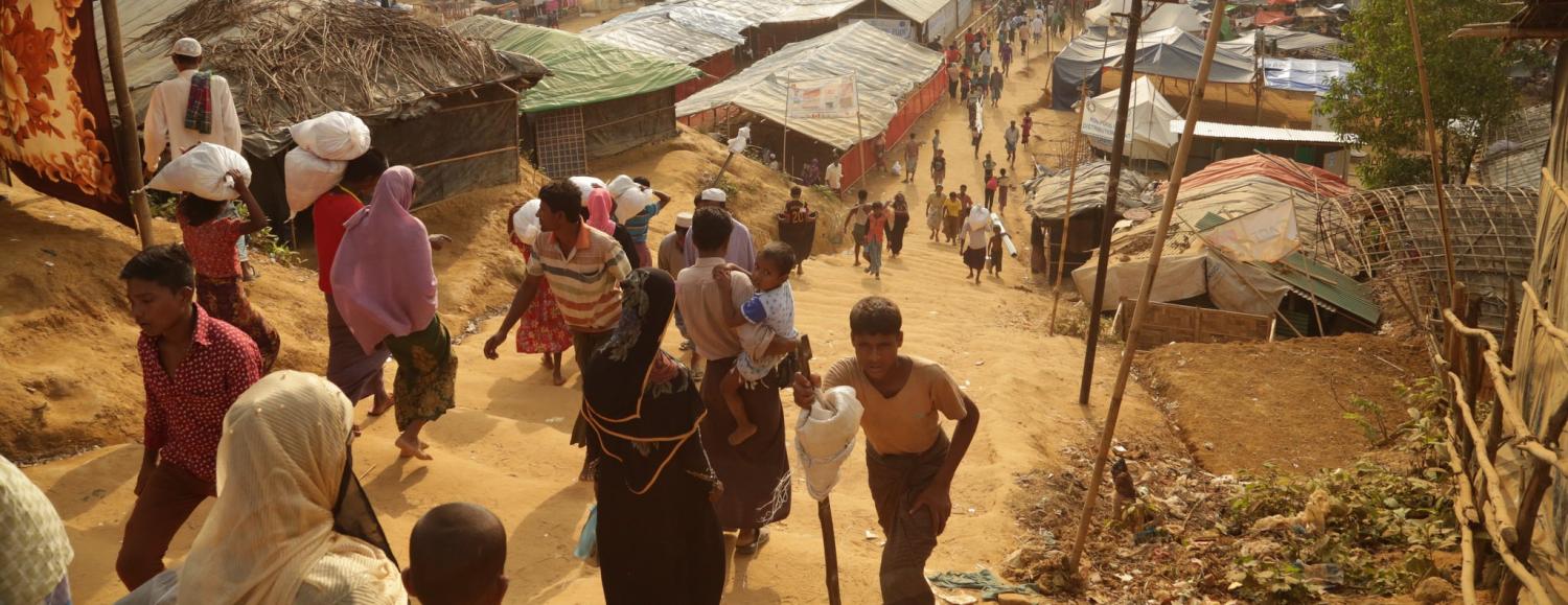 A refugee camp in Bangladesh, November 2017 (Photo: Russell Watkins/Department for International Development/Flickr)