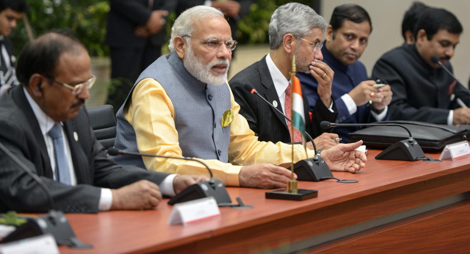 Indian Prime Minister Narendra Modi and Foreign Secretary S Jaishankar, June 2016 (Photo: Flickr/Presidencia de la República Mexicana)