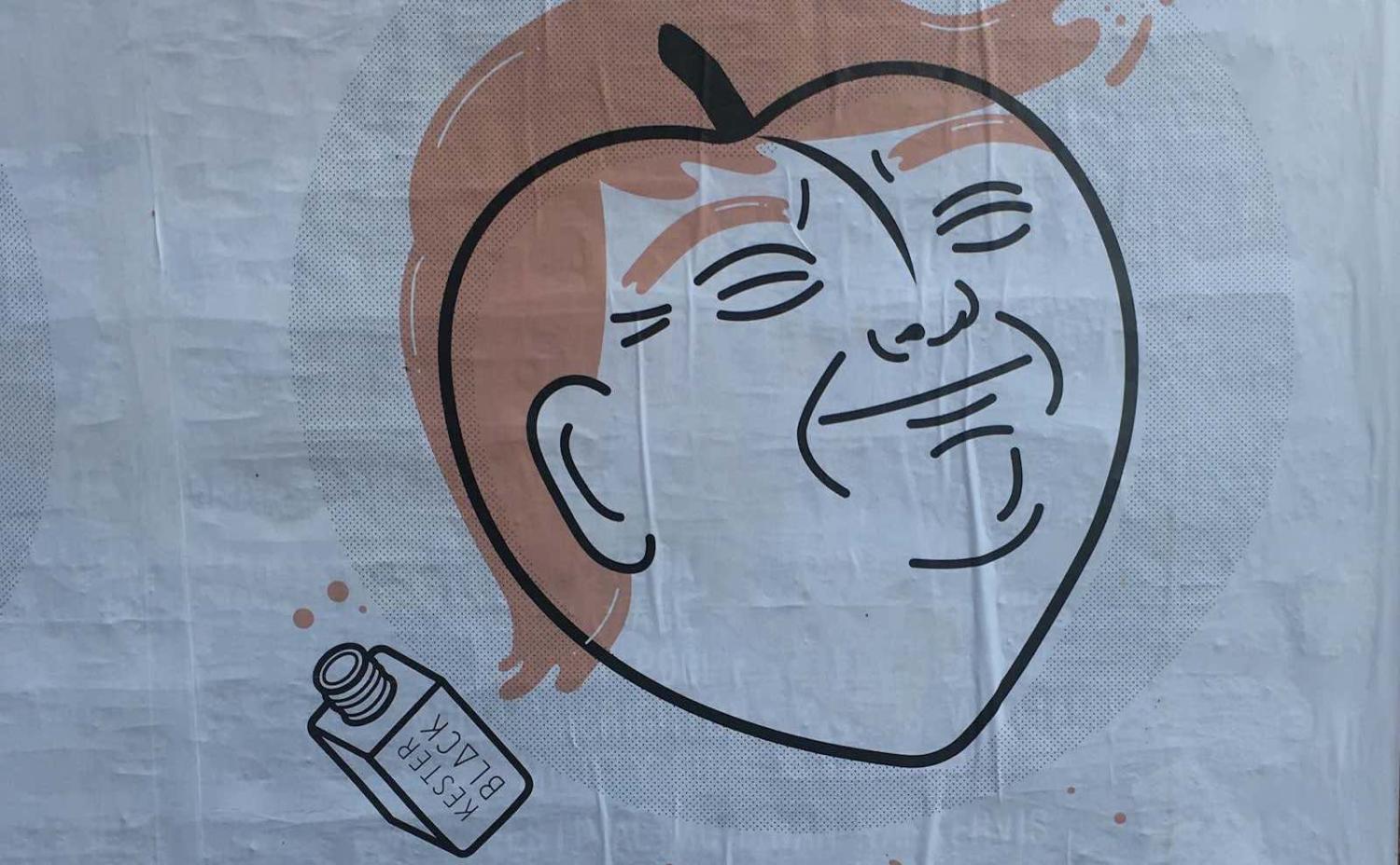 Donald Trump depicted on a wall in Melbourne, Australia (Photo: edwardhblake/Flickr)