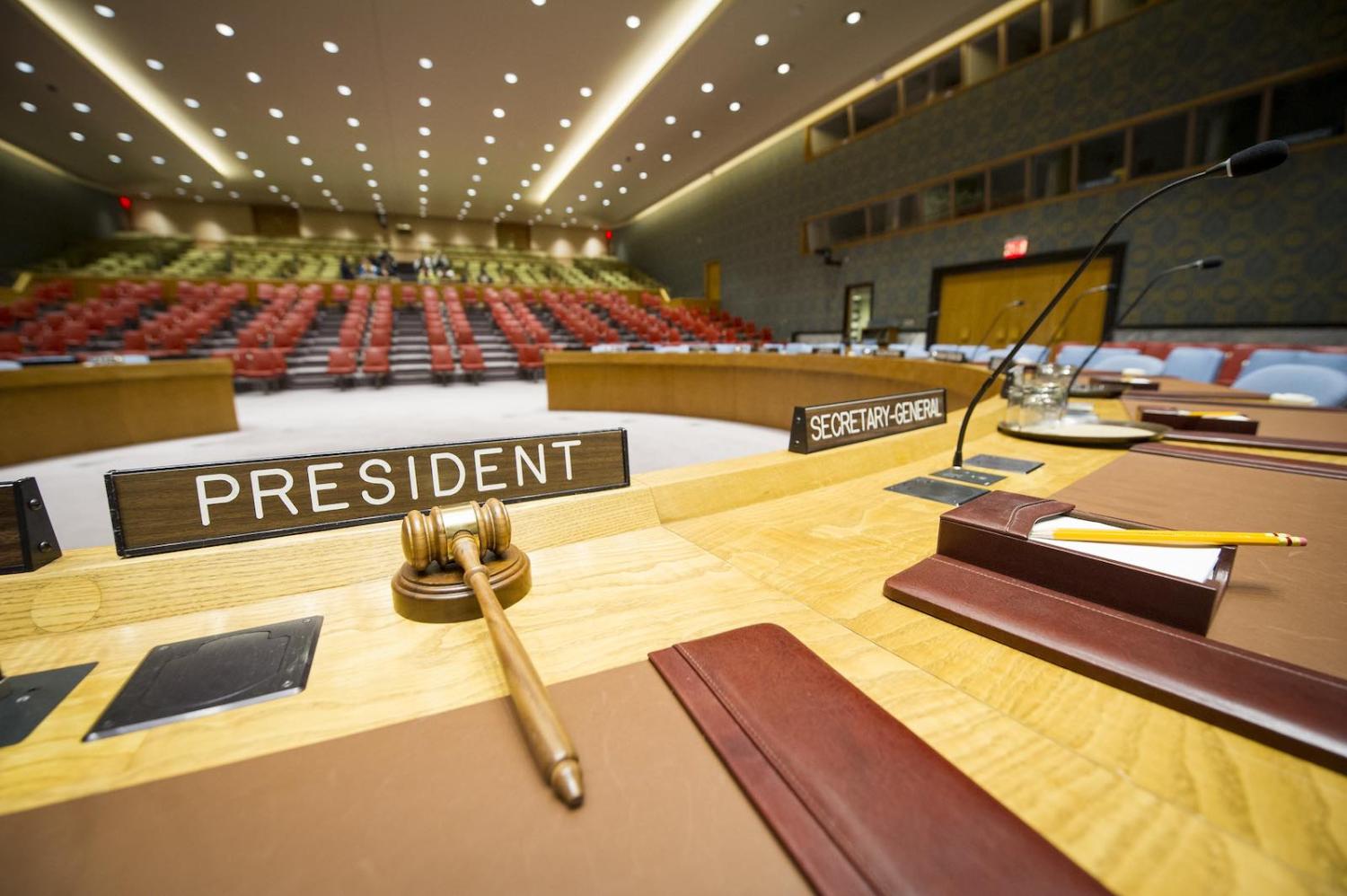 Security Council Chambers at UN Headquarters in New York (Rick Bajornas/UN Photo/Flickr)