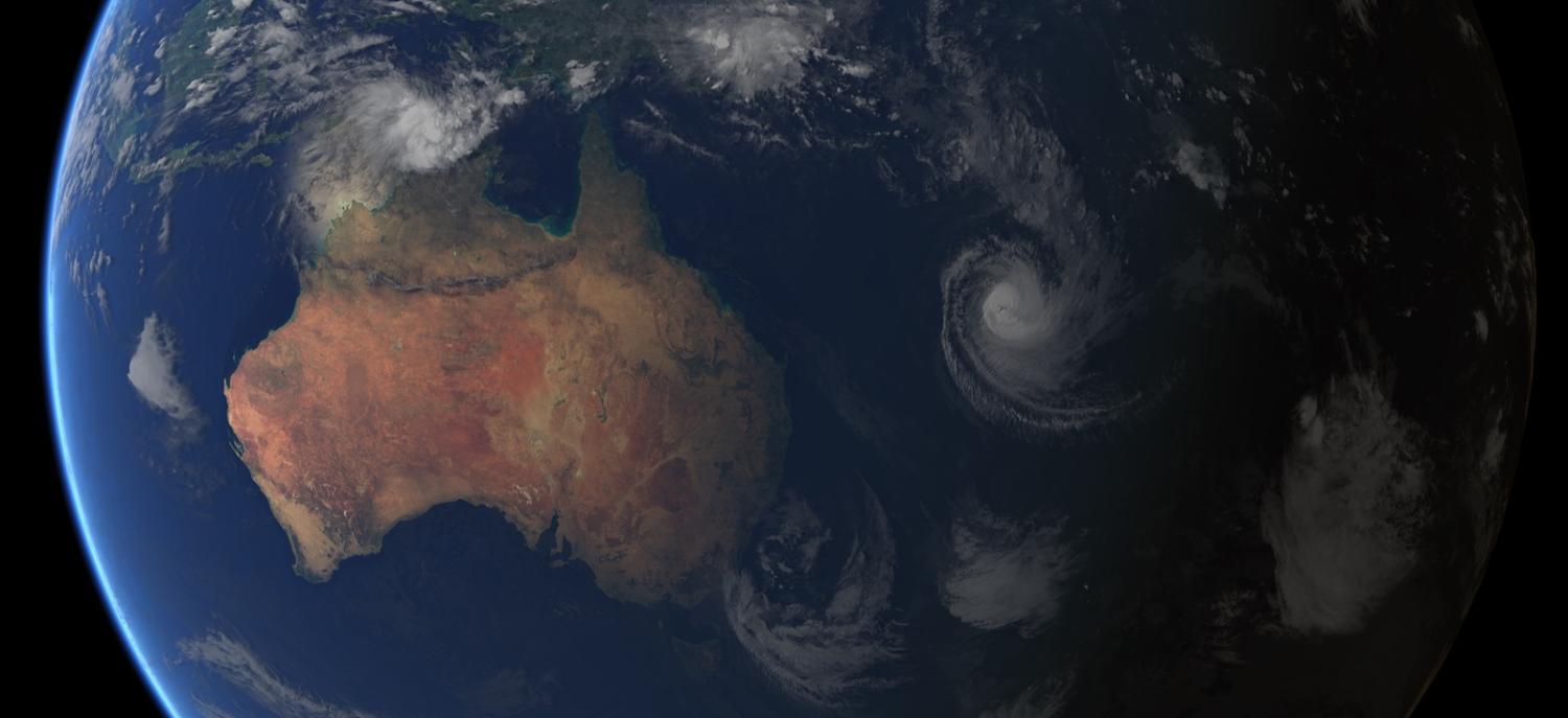 Composite image of Tropical Cyclone Cook, 10 April 2017 (Photo: EUMETSAT/Flickr)