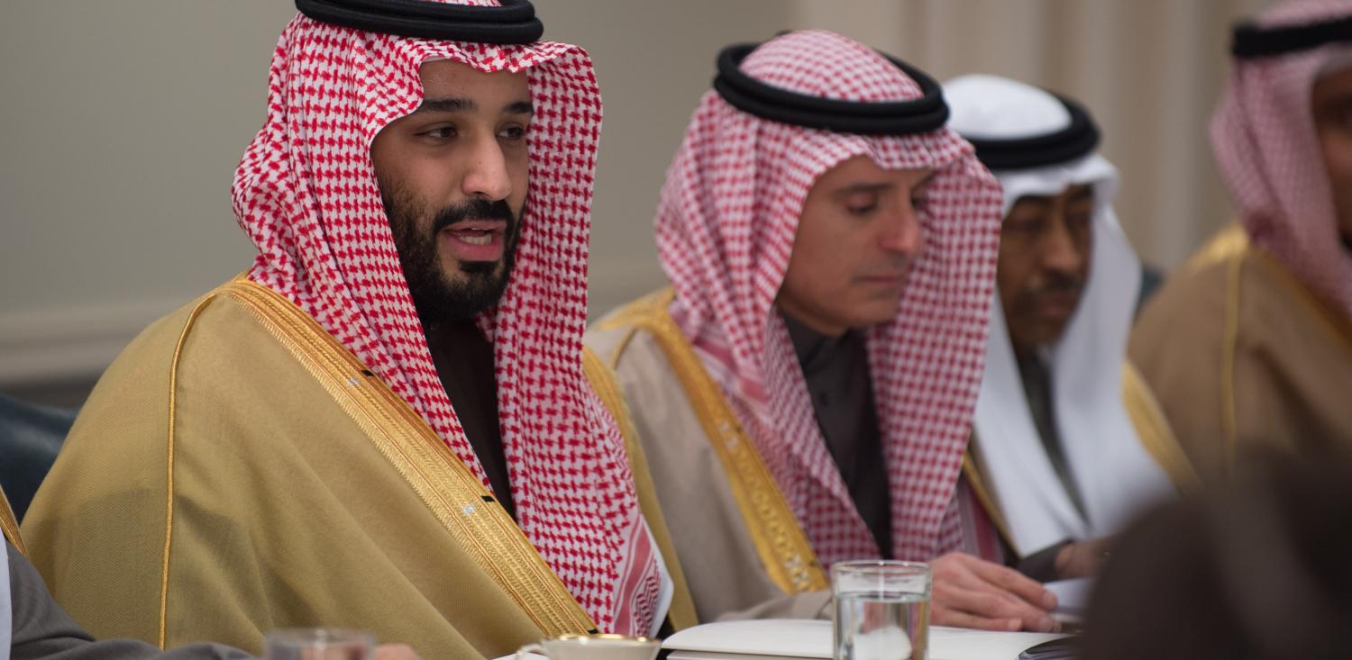 Saudi Arabia's Crown Prince Mohammed bin Salman, March 2017 (Photo: Flickr/US Secretary of Defense)
