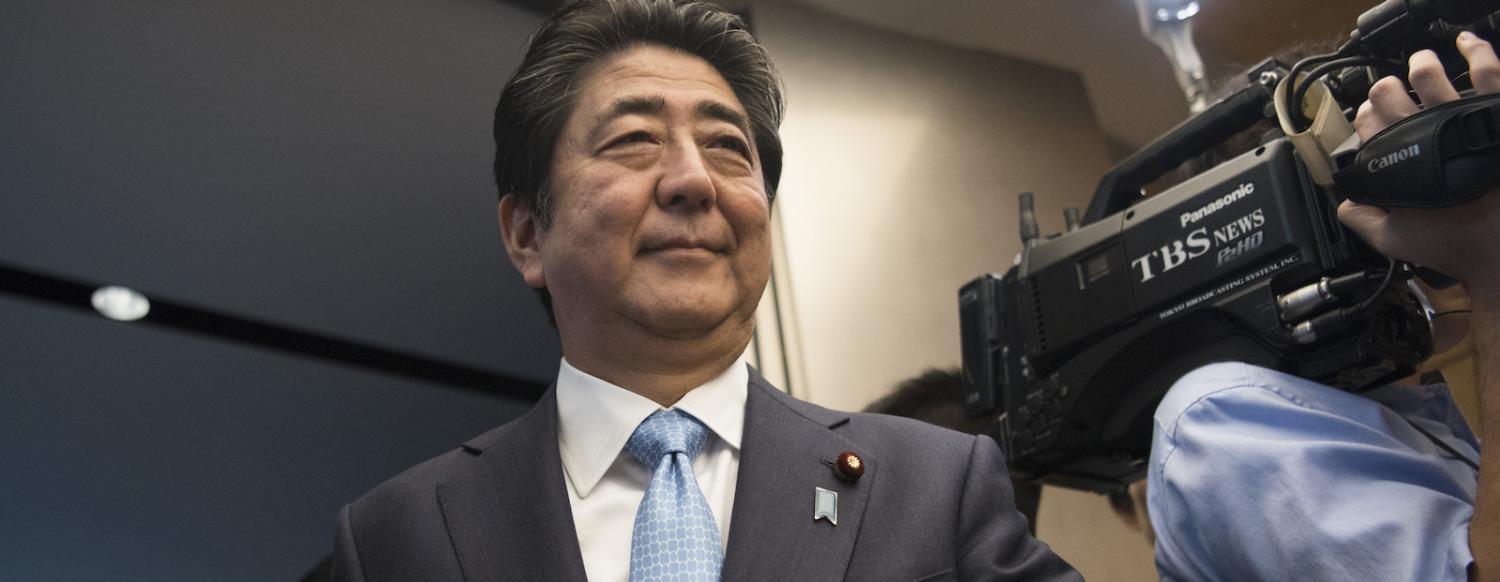 Japanese Prime Minister Shinzo Abe (Photo: CJCS/ Flickr)