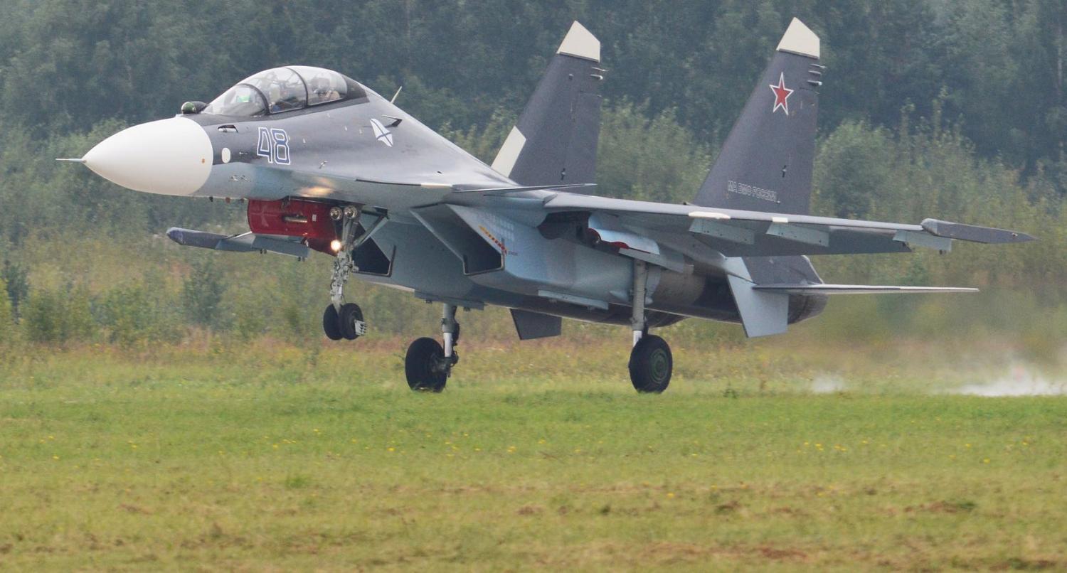 SU-30SM: Russia has struck a $400 million deal to sell military jets to Myanmar (Photo: Alan Wilson/Flickr)