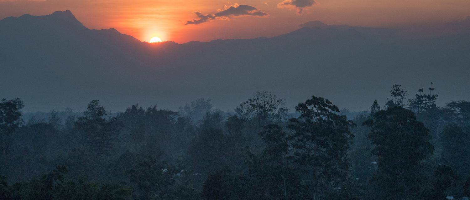 Sunset in Papua New Guinea's Highlands, September 2017 (Photo: Moss/Flickr)