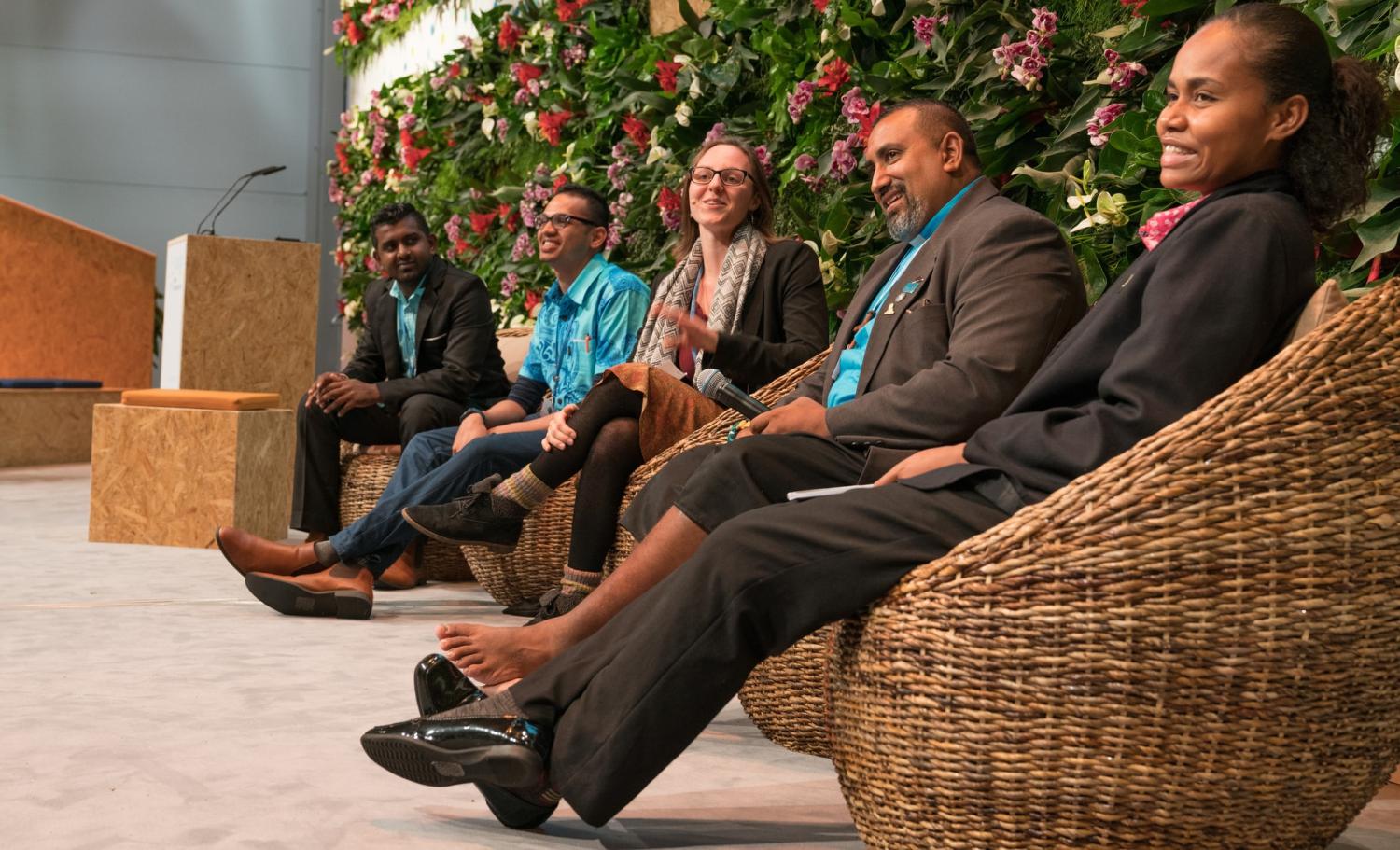 A 'Talanoa' meeting during climate talks in Bonn, Germany in November (Photo: UNclimatechange/Flickr)