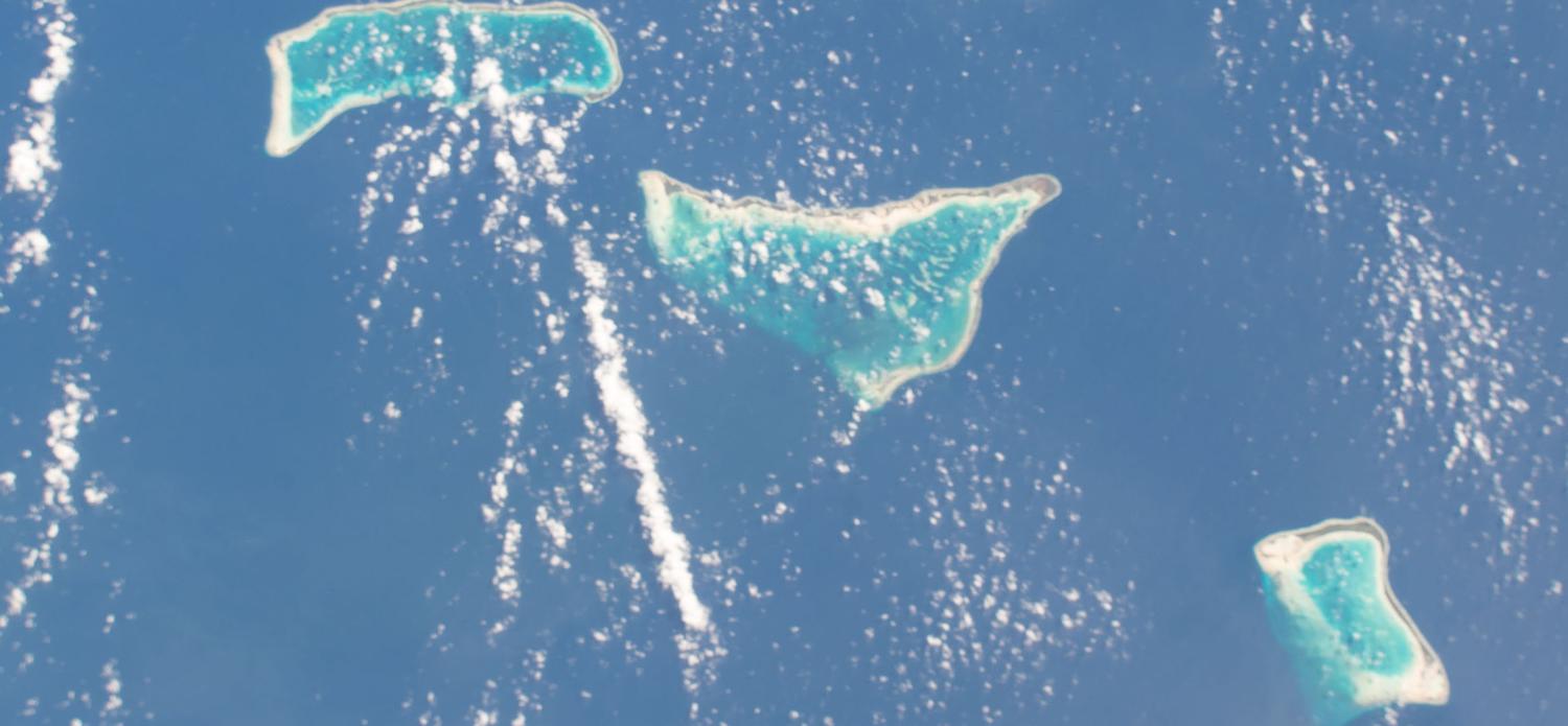Islands of the Kiribati Republic (Photo: NASA Johnson/Flickr)
