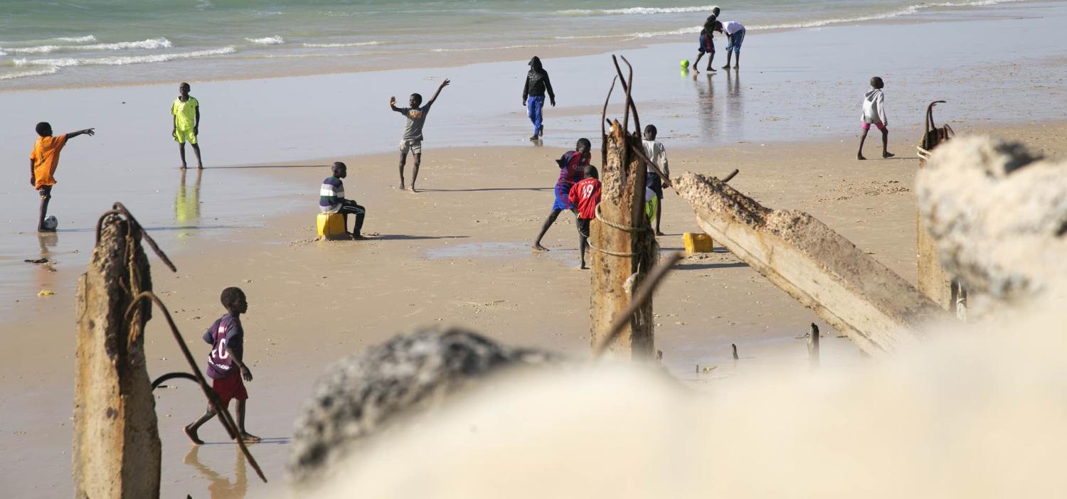 Beach games in Senegal (Photo: World Bank/Flickr)