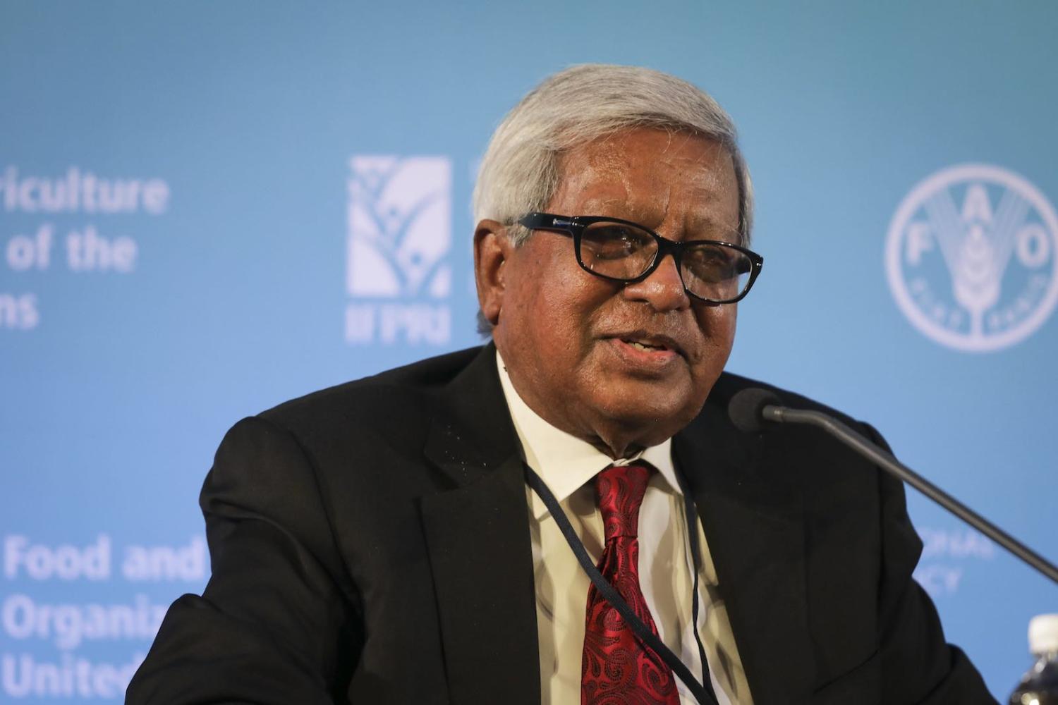 Sir Fazle Hasan Abed, founder of BRAC, in 2018 (Photo: Amanda Mustard for FAO/IFPRI-Images/Flickr)