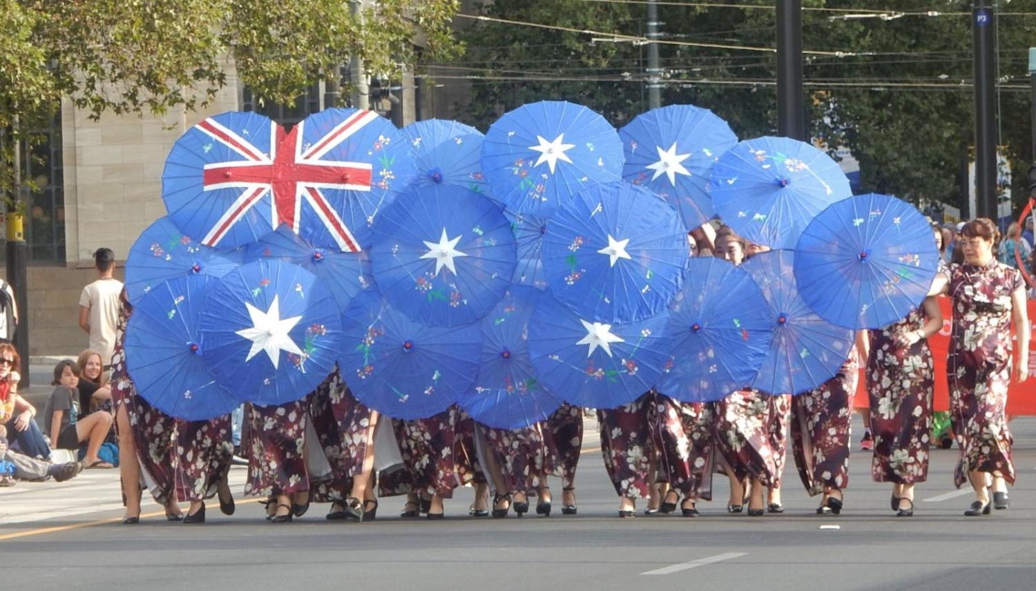 Australia Day parade, Adelaide 2019 (Photo: Michael Coghlan/Flickr)