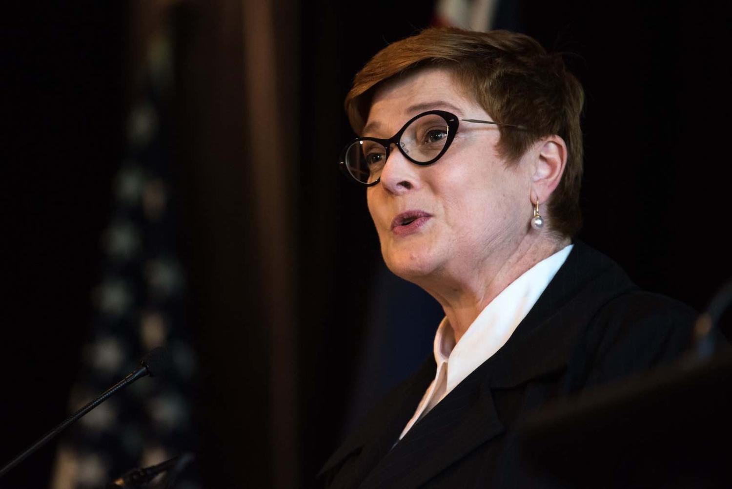 Australian Foreign Minister Marise Payne has warned multilateral institutions are under “unprecedented strain” (US Department of State/Flickr)