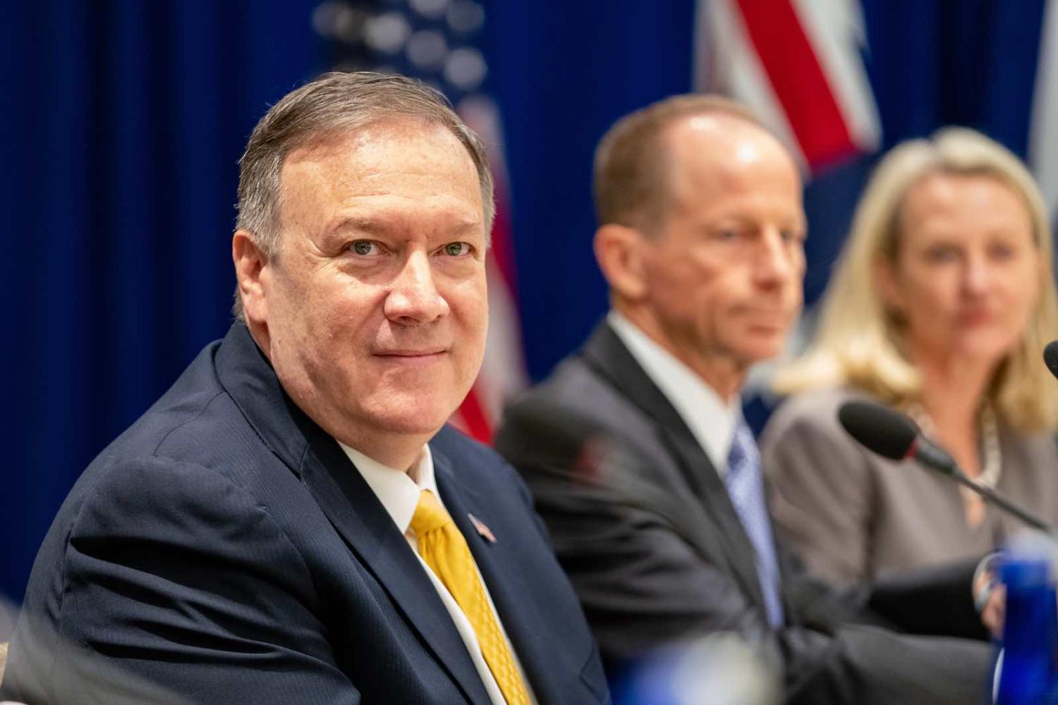 Mike Pompeo’s speech will add to Australia’s difficulty in simultaneously managing relations with Washington and Beijing (Photo: US State Department/Flickr)