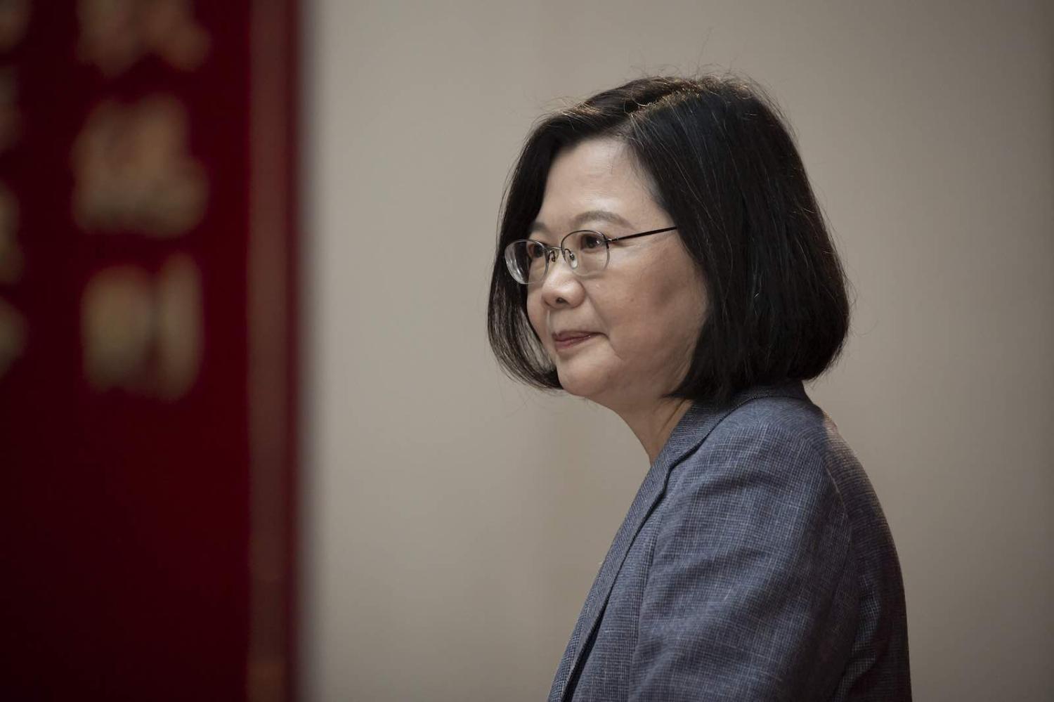 Tsai Ing-wen has taken a prudent and cautious stance on cross-strait issues (Taiwan Presidential Office/Flickr)