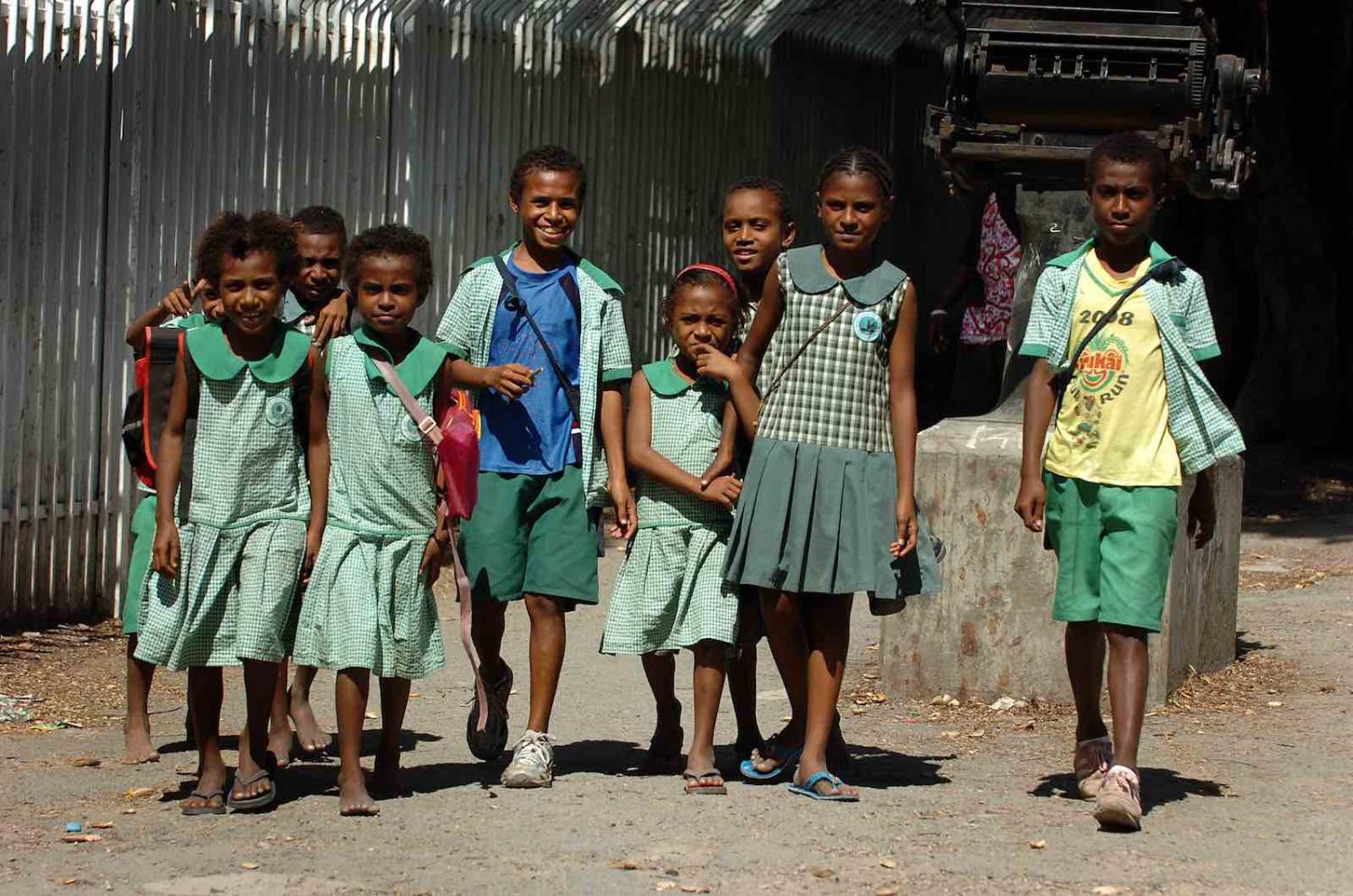 Schoolchildren in Port Moresby, Papua New Guinea (Photo: Commonwealth Secretariat/Flickr)