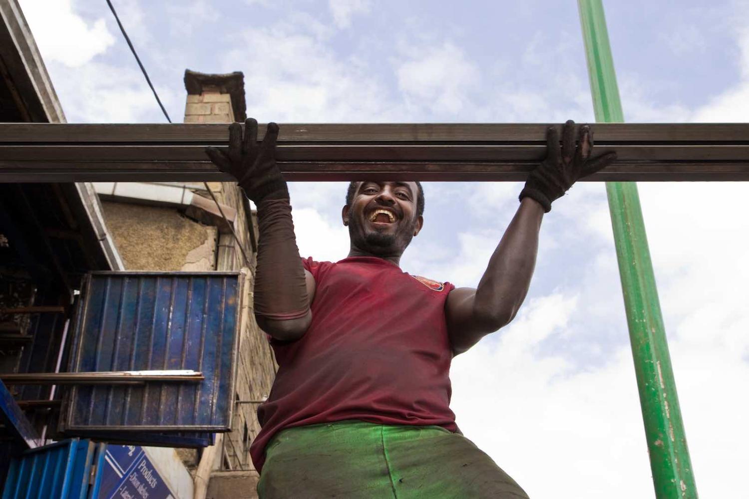 A building boom across Ethiopia is helping to fuel one of the world’s fastest-growing economies, growing at an average of 10% annually over the past decade (Photo: Simon Davis/DFID/Flickr)