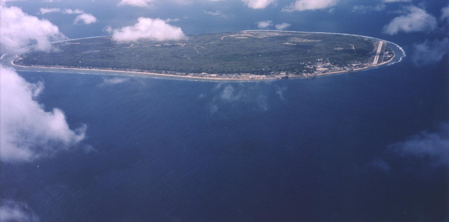 Aerial view of Nauru (Photo: Wikimedia Commons)
