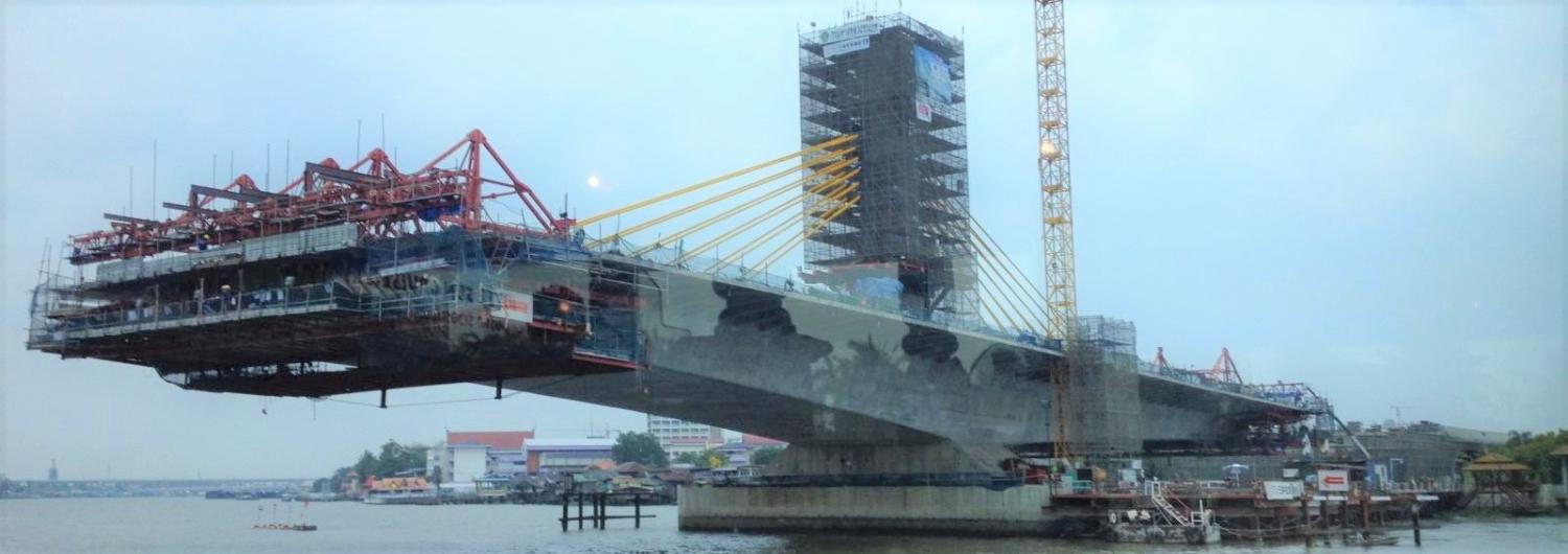 Bangkok bridge construction (Photo: Flickr/Harry Wood)