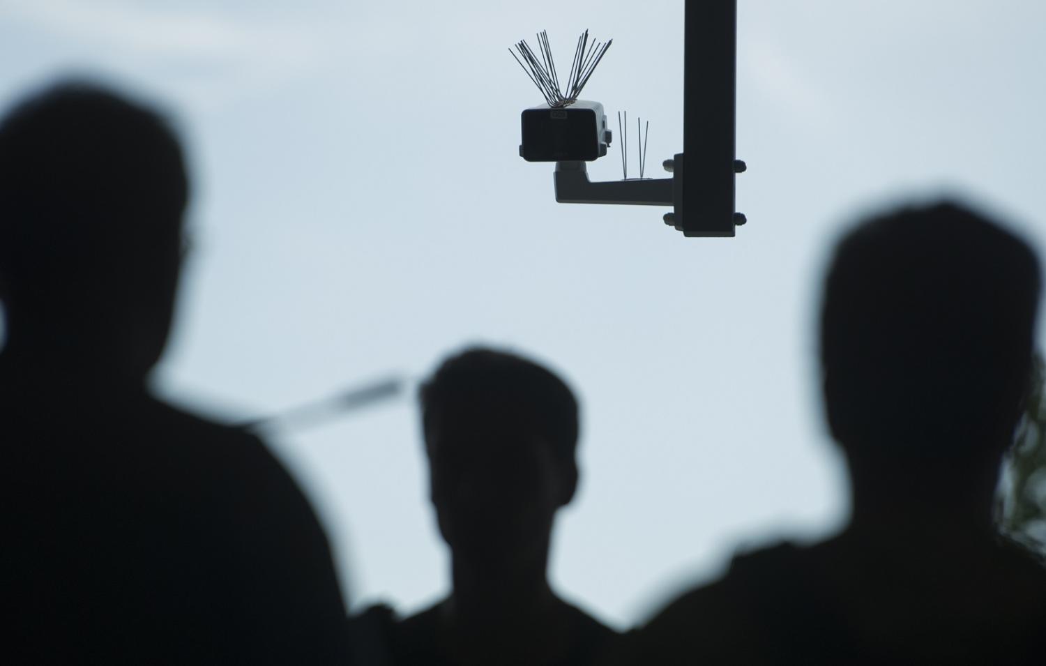 Facial recognition technologies tested on a crowd (Photo: Steffi Loos/Getty)
