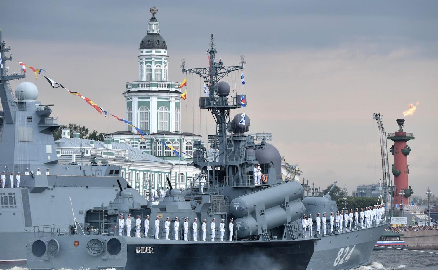 Russian naval parade in St Petersburg, July 2019 (kremlin.ru)