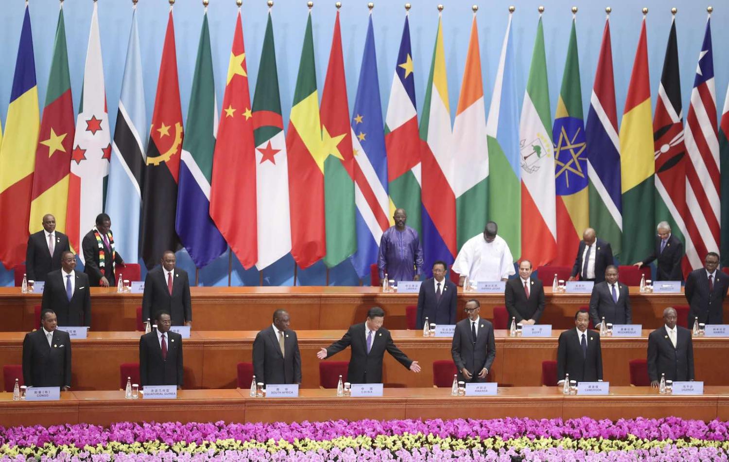 China's President Xi Jinping hosts the Forum on China-Africa Cooperation on 3 September in Beijing, China (Photo: Sheng Jiapeng via Getty)
