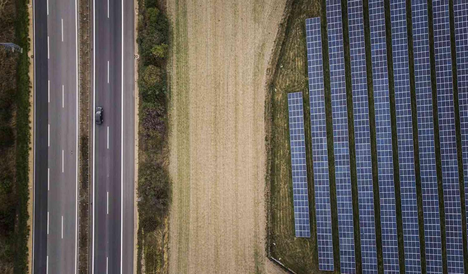 A solar field in Kodersdorf, Germany (Photo: Florian Gaertner via Getty)
