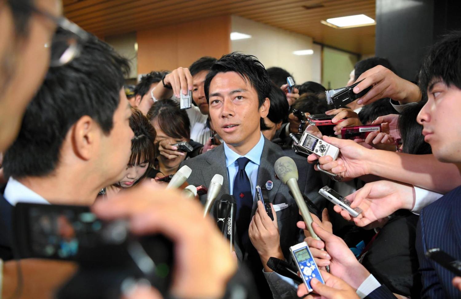 Politics is in the family - Shinjiro Koizumi (Photo: The Asahi Shimbun via Getty Images)