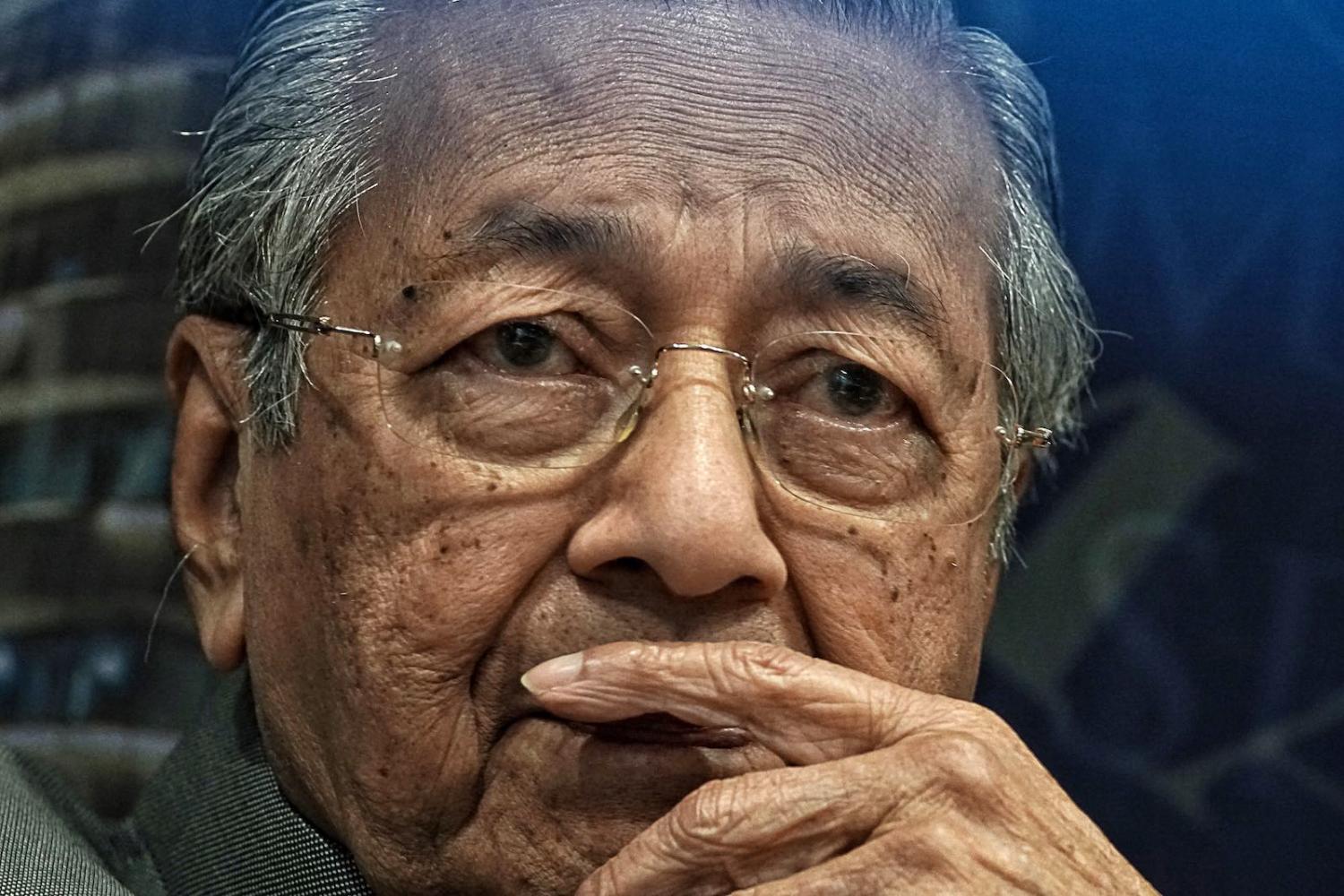 Mahathir Mohamad said confusion is the reason for Malaysia’s court about-face (Photo: Rahman Roslan/Bloomberg via Getty)