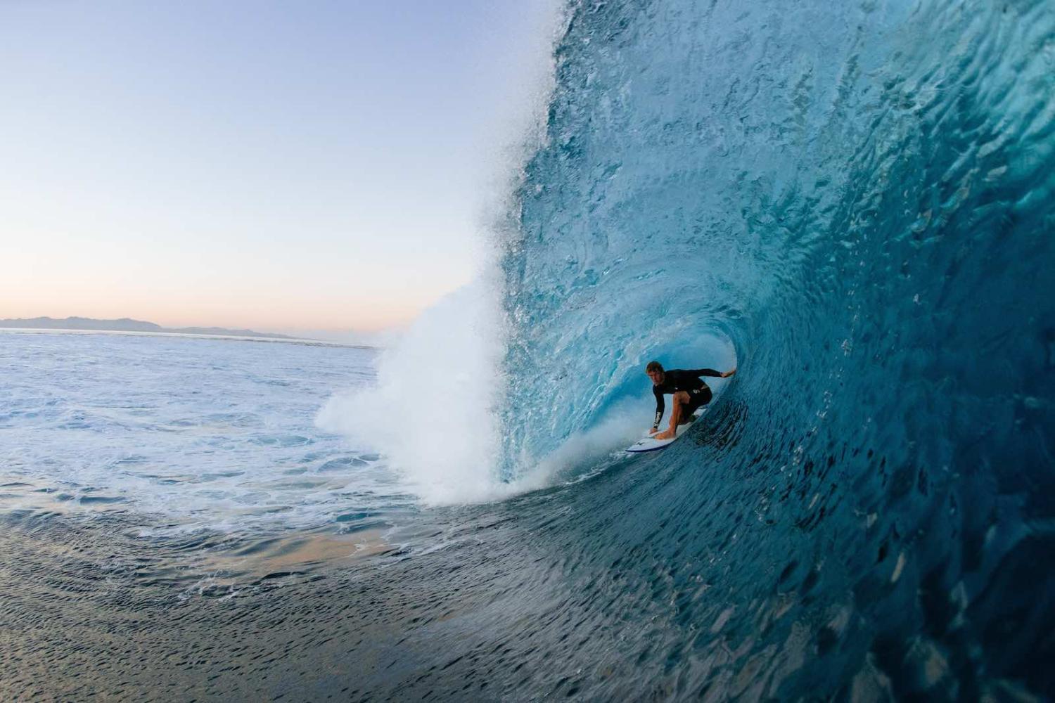 Before the break: The 2016 Fiji Pro at Cloudbreak (Ed Sloane/World Surf League via Getty Images)