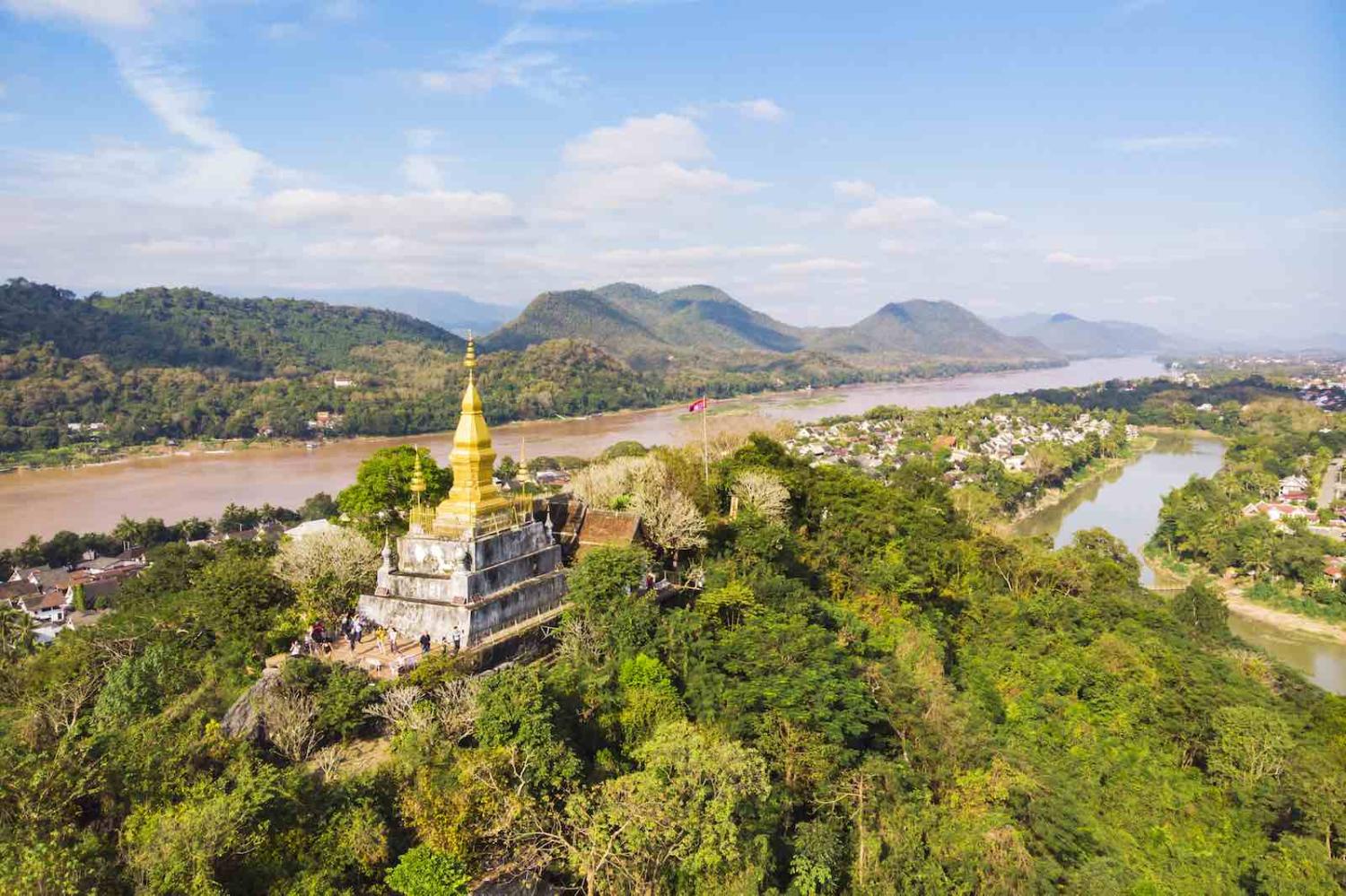Luang Prabang and the Mekong River in Laos (Photo: Getty Images)