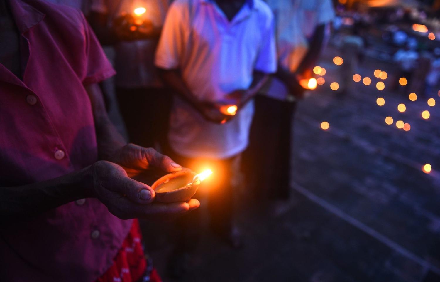 A remembrance ceremony in Colombo in June, two months after the Easter Sunday bombings that killed 258 people (Photo: Ishara S. Kodikara via Getty)