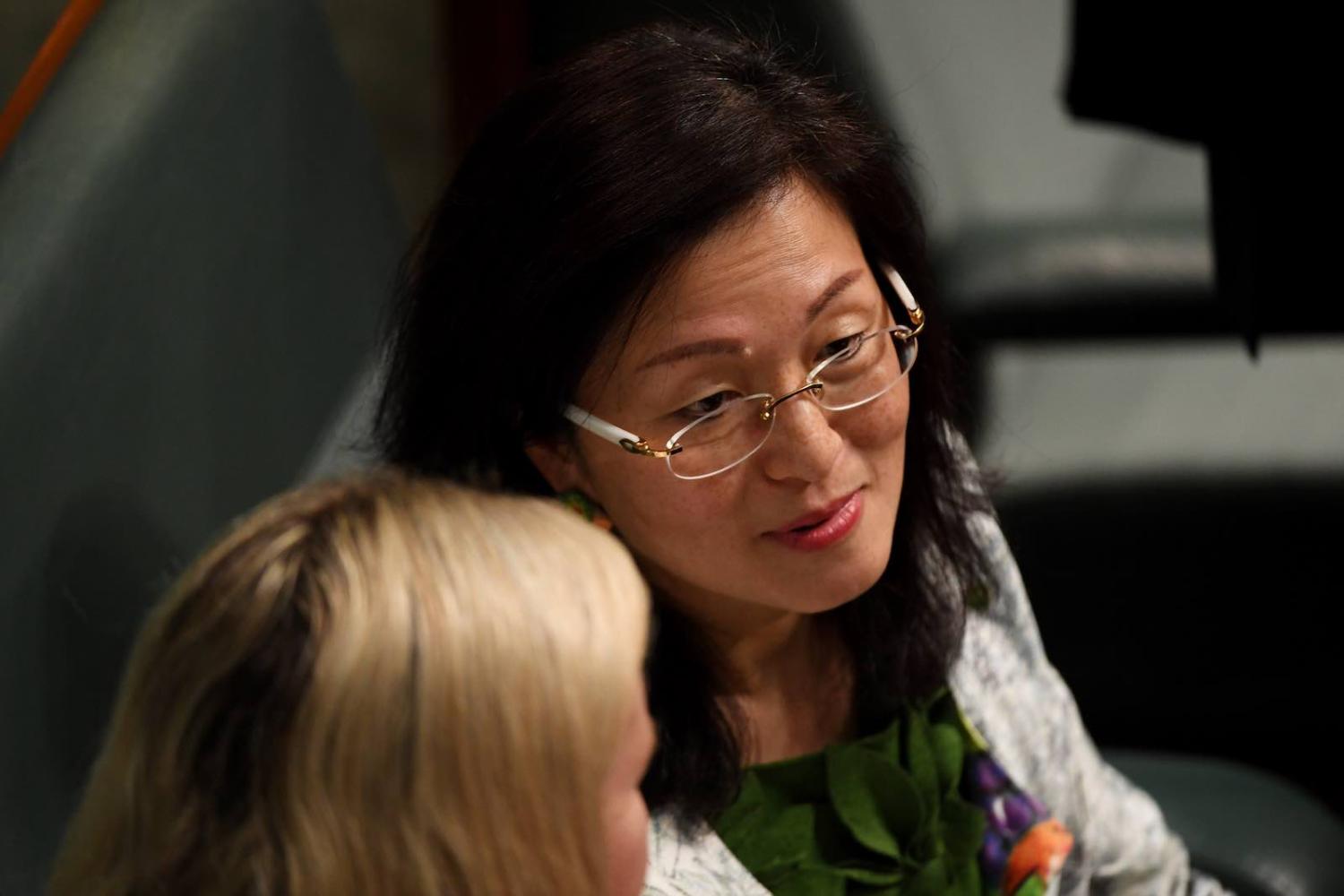 Liberal backbencher Gladys Liu (Photo: Tracey Nearmy/Getty Images)