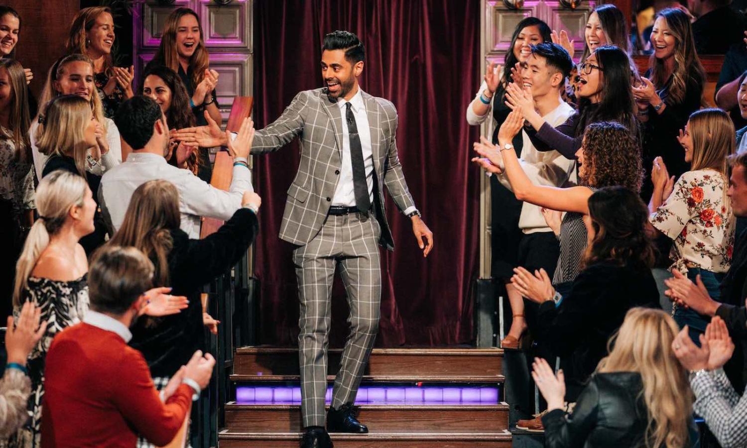 Hasan Minhaj speaks predominantly to his Asian-American millennial audience (Photo: Terence Patrick/CBS via Getty Images)