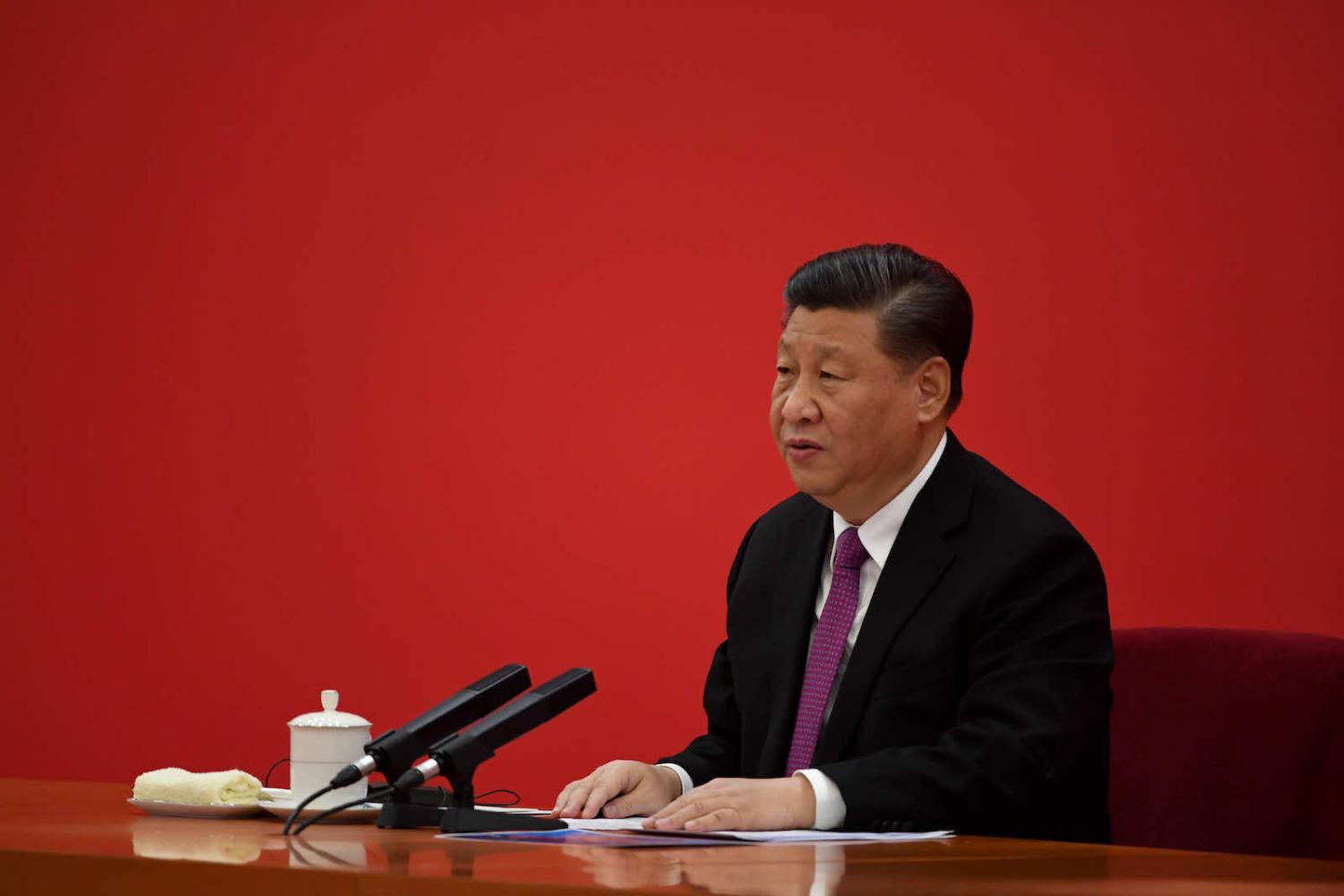 Traditional views of sovereignty and a strict adherence to principles of non-interference have been central to Xi Jinping’s approach to the world (Noel Celis/AFP via Getty Images)