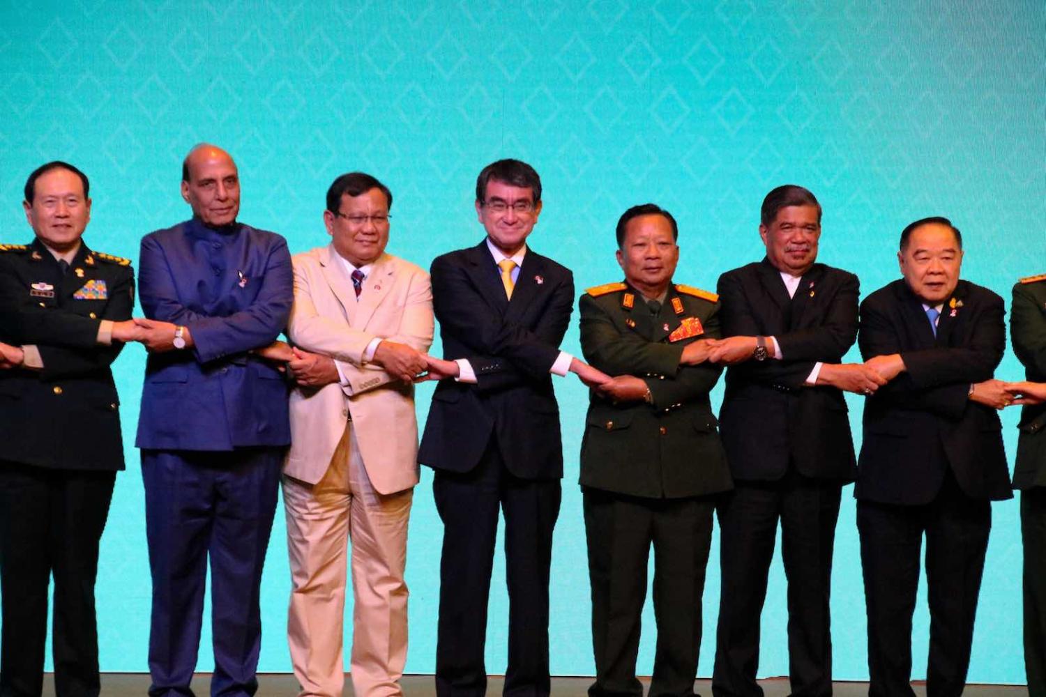 ASEAN Defence Ministers Meeting in Bangkok, November 2019 (Photo: The Asahi Shimbun via Getty Images)