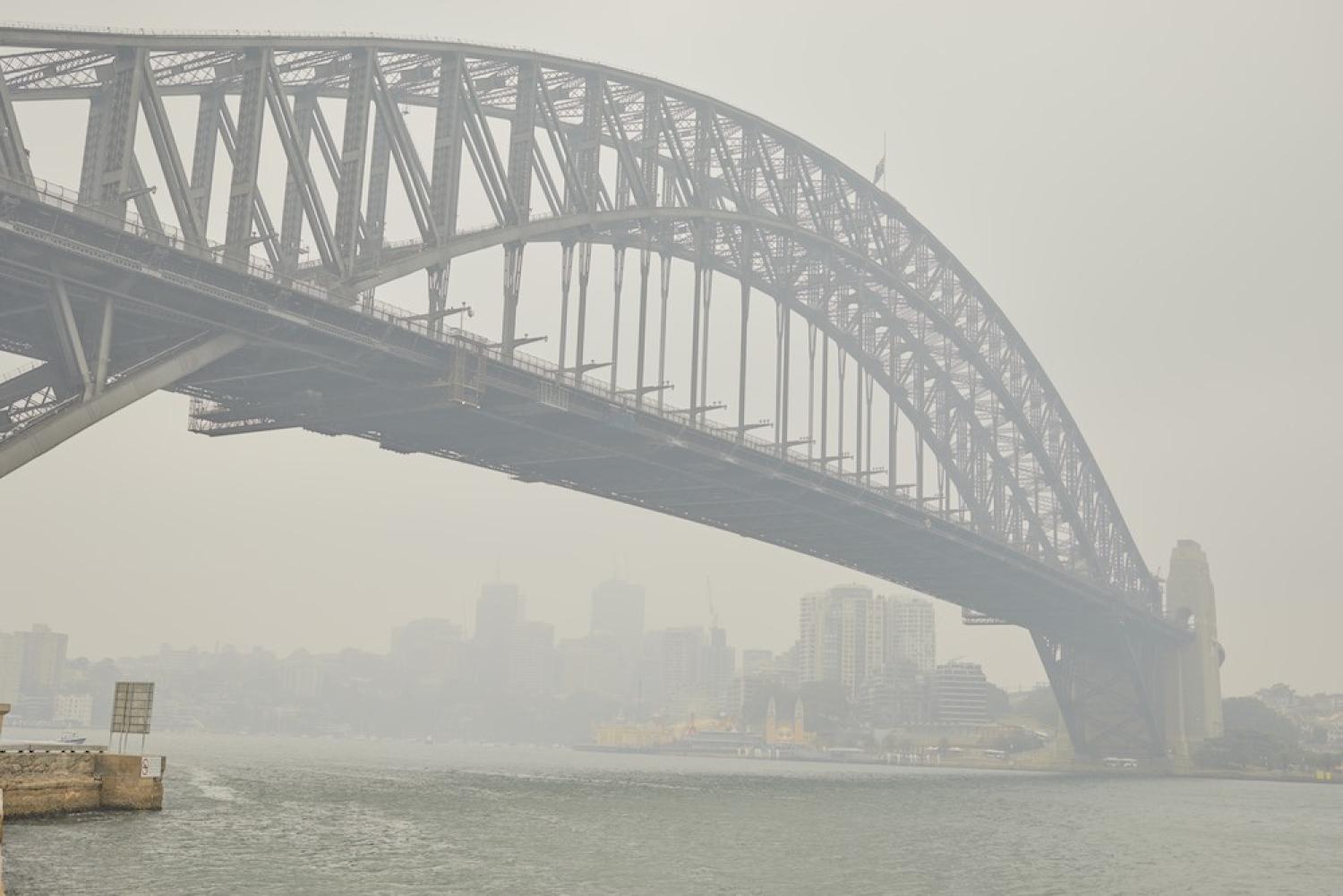 The Big Smoke: Sydney in December 2019 (Getty Images)
