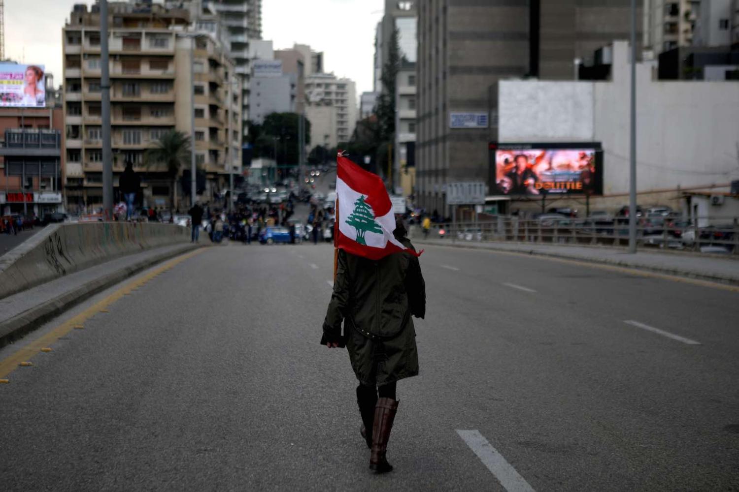 Protests in Lebanon continue against a political elite accused of corruption and incompetence (Patrick Baz/AFP/Getty Images)