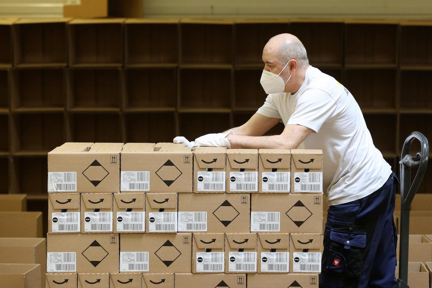 Shipping from A to B may not longer be as simple (Bodo Marks via Getty Images)