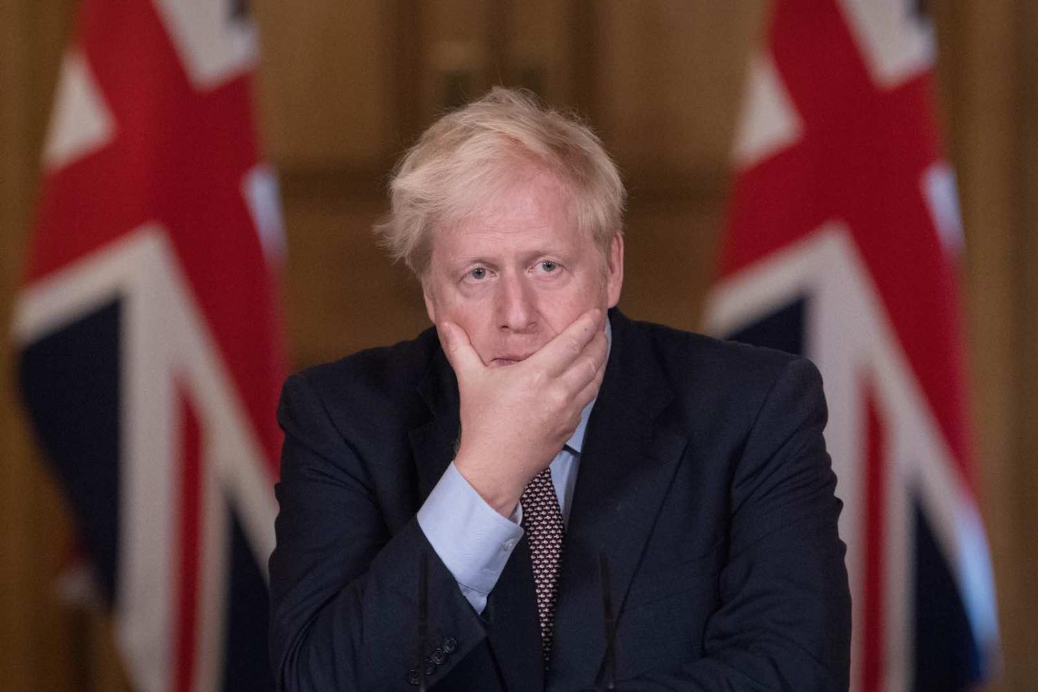Britain’s Boris Johnson has lost any credibility with his international partners (Stefan Rousseau via Getty Images)