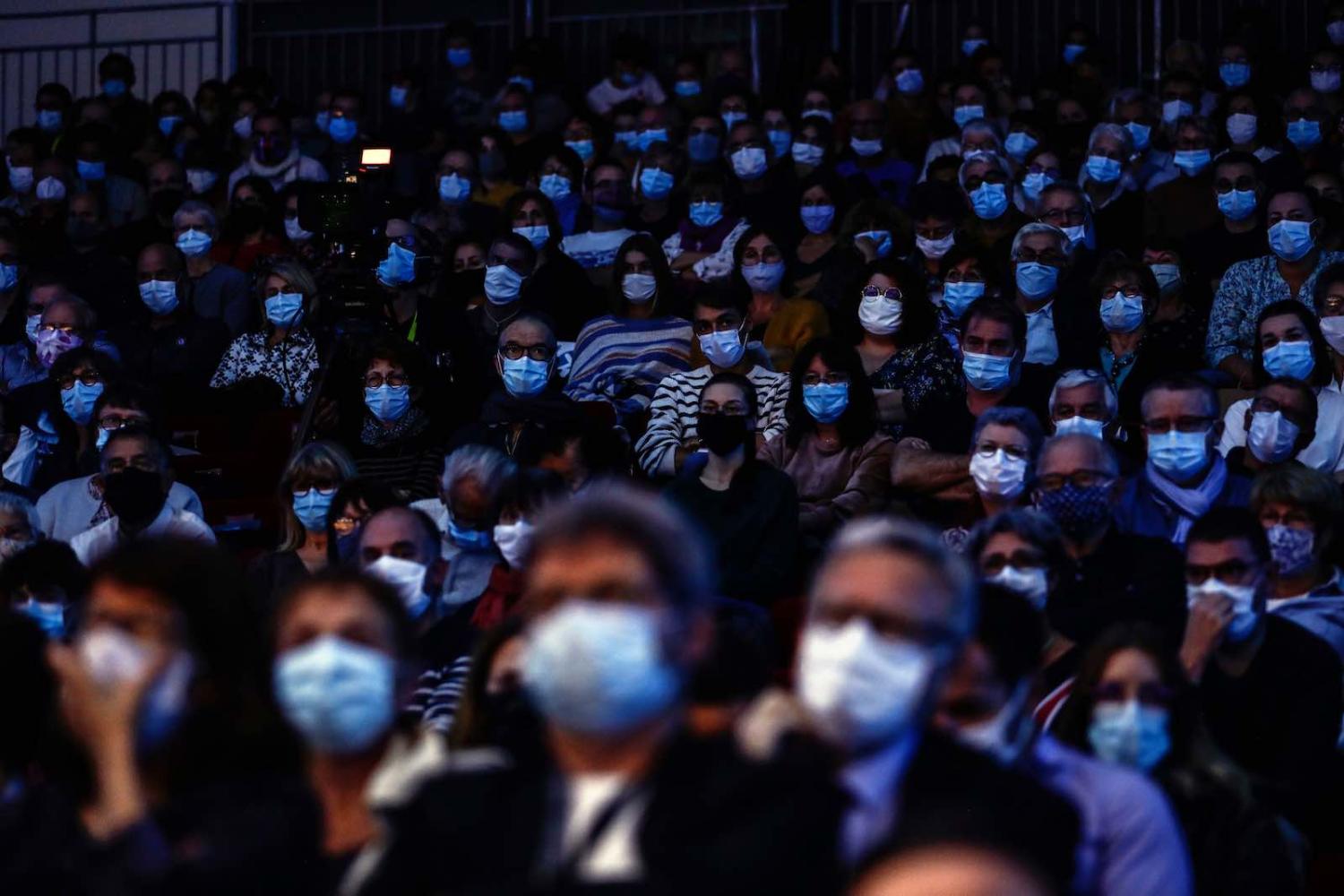 Crowds unimagined before 2020 (Sameer Al-Doumy/AFP via Getty Images)